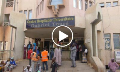 Santé en Afrique - Hôpital public: un malade à l'agonie.